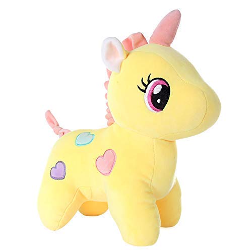 Unicorn Plush Soft Toy Cute Kids Soft Toys Baby Boys/Girls (25 cm, Pink)