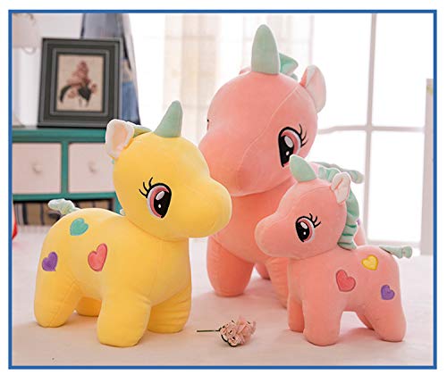 Unicorn Plush Soft Toy Cute Kids Soft Toys Baby Boys/Girls (25 cm, Pink)