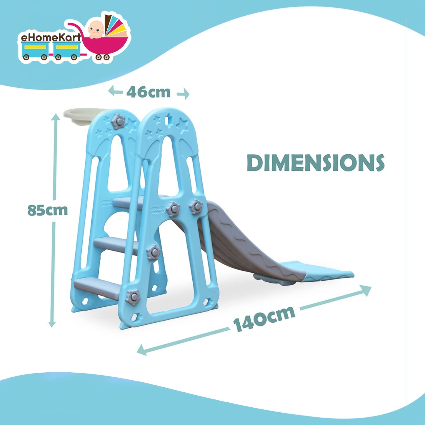 Slide for Kids - Super Senior Slider Toy - for Boys and Girls Perfect Slides (Super Senior Slide)