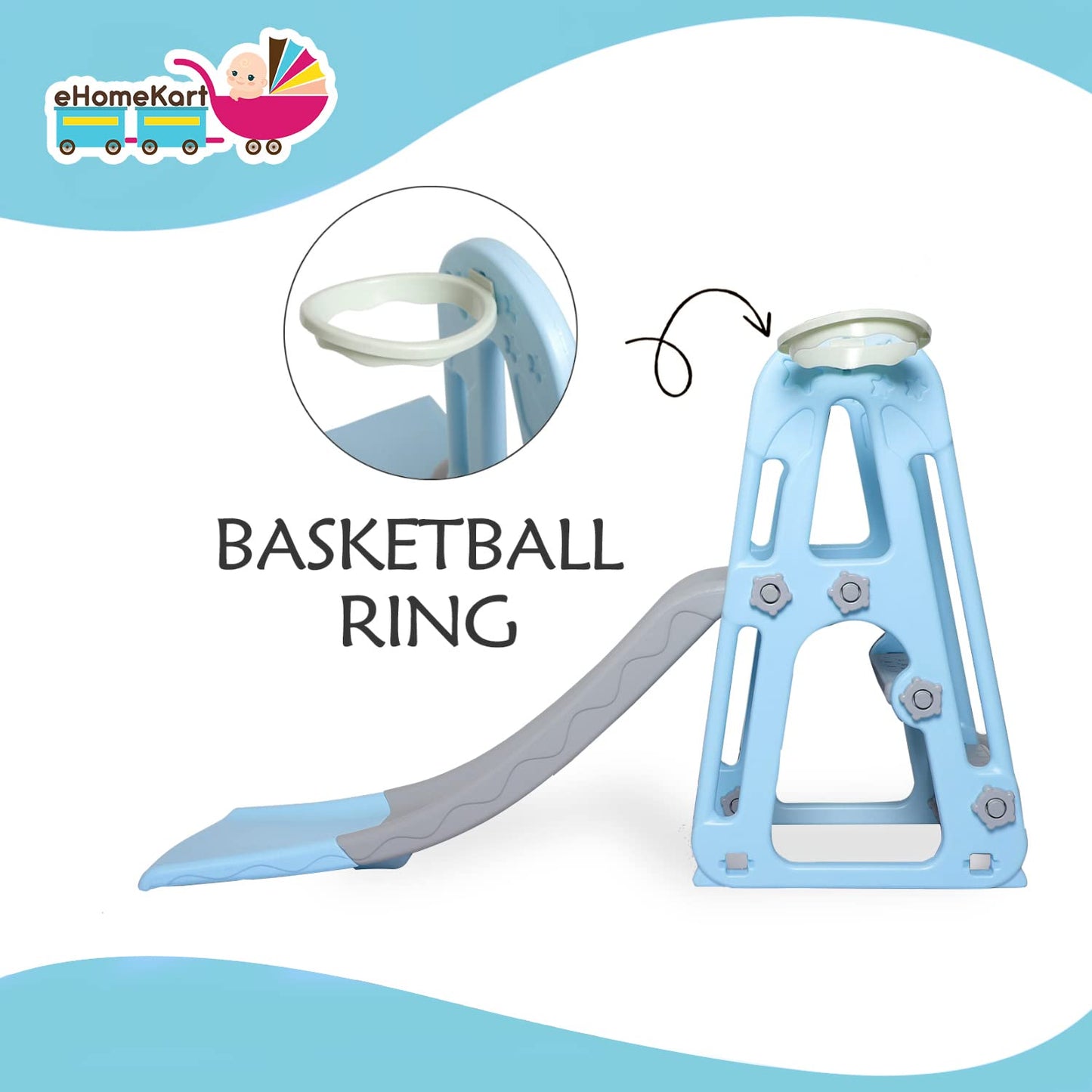 Super Senior Slider Toy - for Boys and Girls Perfect Slides/Toys for Home, Indoor or Outdoor (Super Senior Slide)