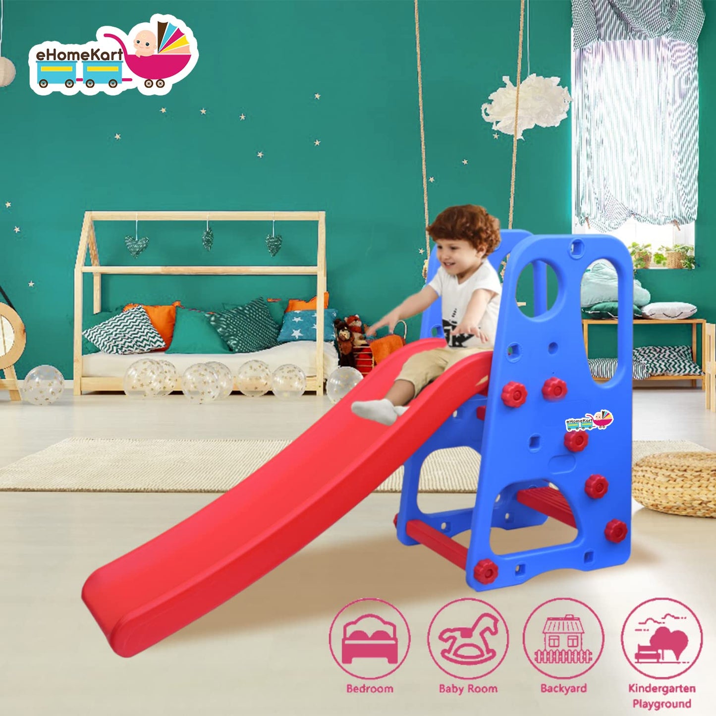Slide for Kids - Super Senior Slider Toy - for Boys and Girls Perfect Slides (Super Senior Slide)