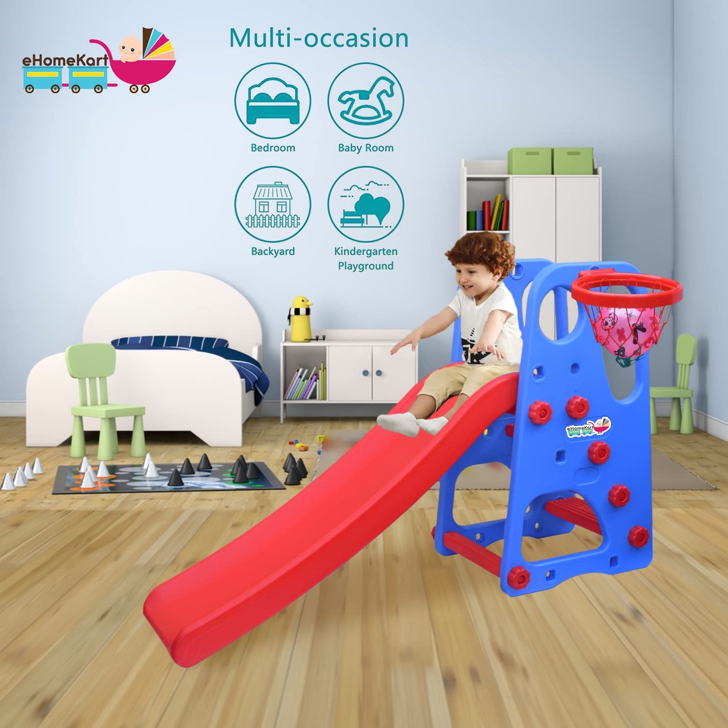 Slide for Kids - Super Senior Slider Toy - for Boys and Girls Perfect Slides (Super Senior Slide)