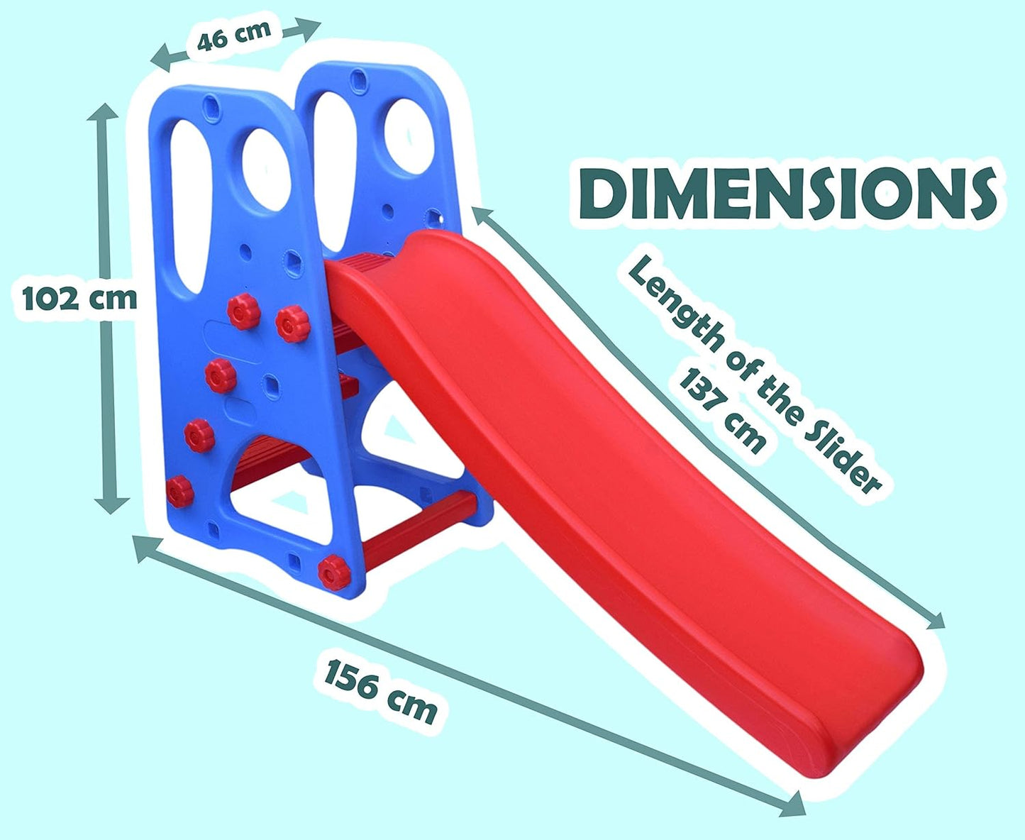 Slide for Kids - Super Senior Slider Toy - for Boys and Girls Perfect Slides (Super Senior Slide)