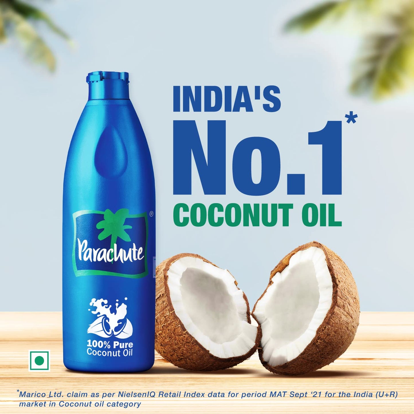 Parachute Coconut Oil 600 ml - Bottle (Pack of 2)