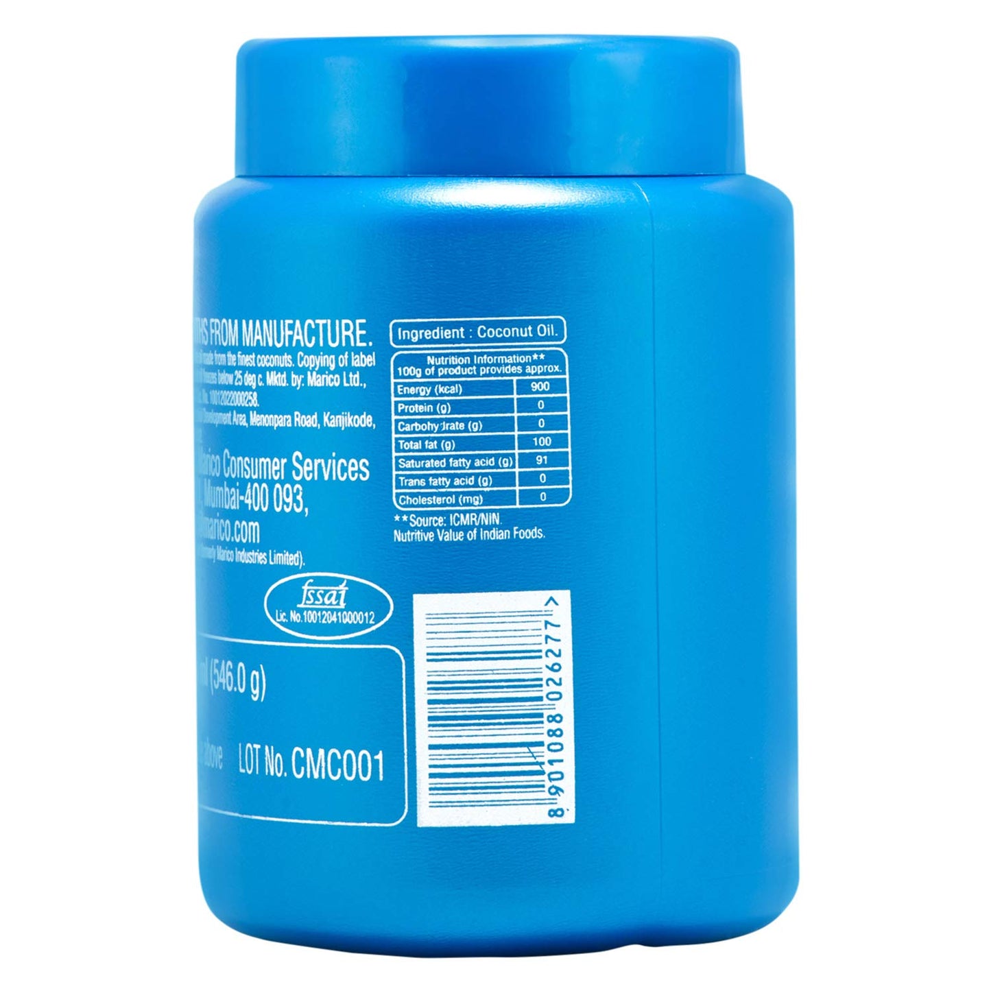 Parachute Coconut Oil - 600 ml (Easy Jar)
