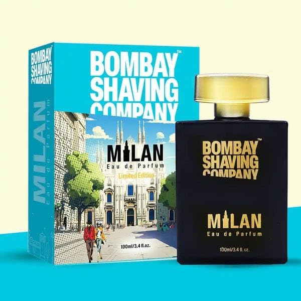 Bombay Shaving Company Perfume ||Milan Eau de|| Perfume for Men, 100ml, Limited Edition