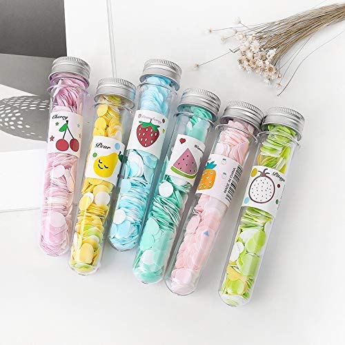 6 Pcs Paper Soap | Disposable Mini Soap Paper | Scented Soap Bath Flakes | Portable Flower Tube Petals | Tube Shape Bottle Paper Soap For Travelling (set of 6)