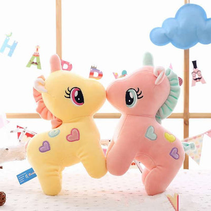 Unicorn Plush Soft Toy Cute Kids Soft Toys  Baby Boys/Girls (25 cm, Pink)