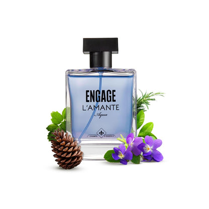 Engage L'amante Eau De Parfum for Men, Long Lasting and Premium, Skin Friendly, 100ml