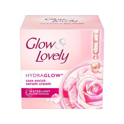 Glow & Lovely HydraGlow Rose Enrich Serum Cream 50g  Pack of 2