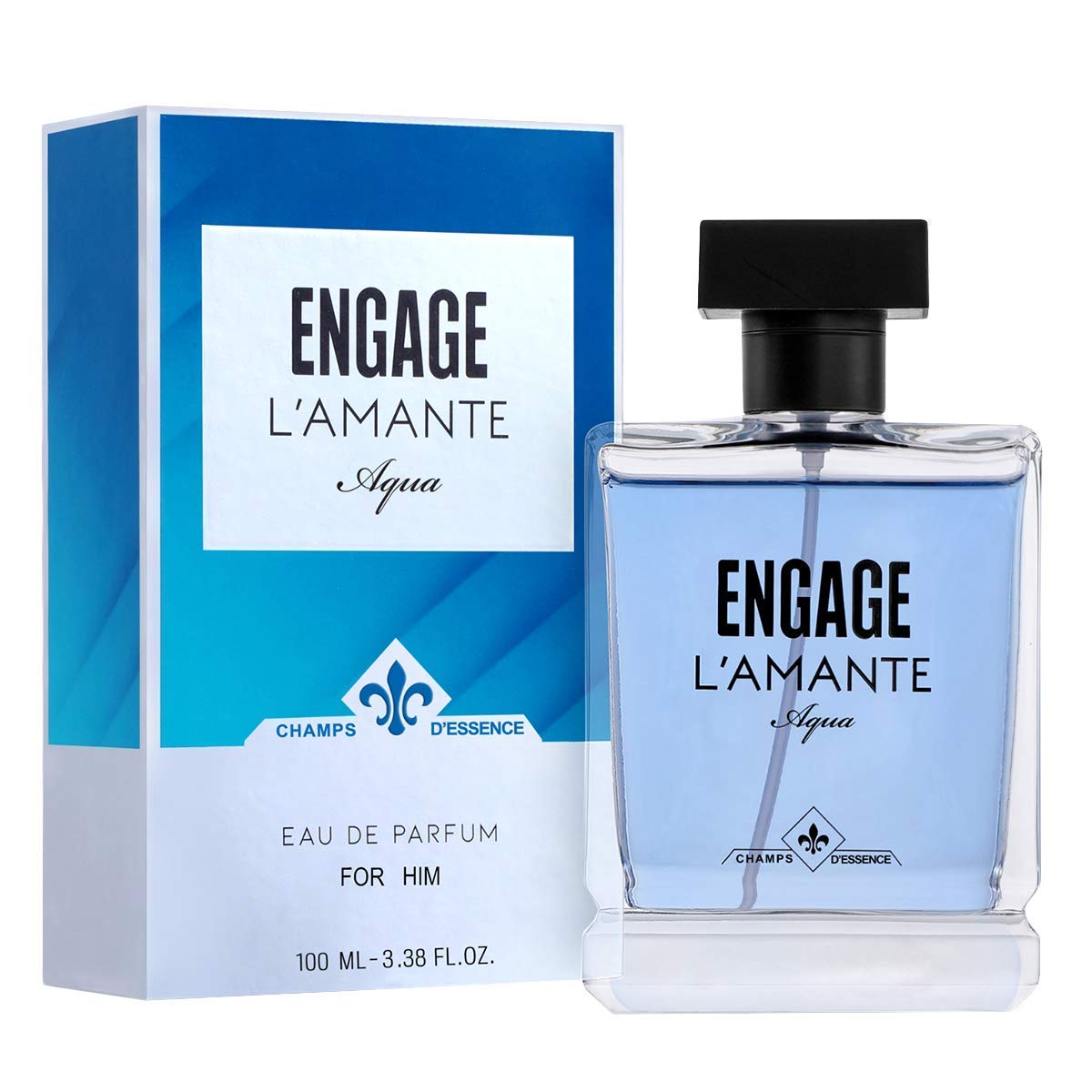 Engage L'amante Eau De Parfum for Men, Long Lasting and Premium, Skin Friendly, 100ml