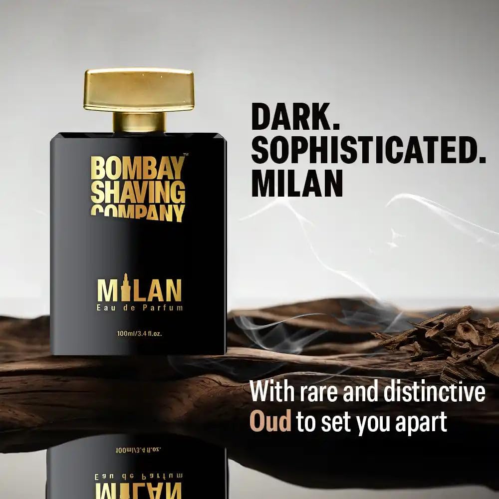 Bombay Shaving Company Perfume ||Milan Eau de|| Perfume for Men, 100ml, Limited Edition