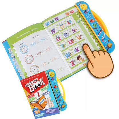 Intelligence Book | Interactive Book -Musical English Educational Phonetic Learning Book for 3 + Year Kids | Toddlers | Educational