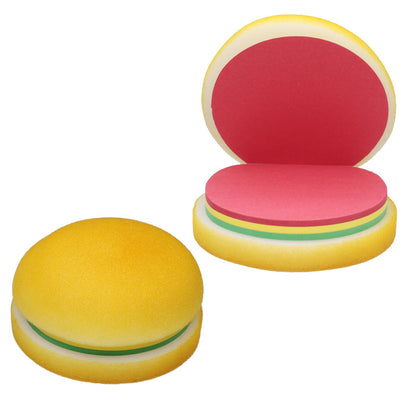 FULLY Soft Sponge Burger Shape Notepad/Dairy/Notebook For Personal Notes