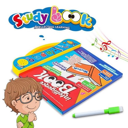 Intelligence Book | Interactive Book -Musical English Educational Phonetic Learning Book for 3 + Year Kids | Toddlers | Educational