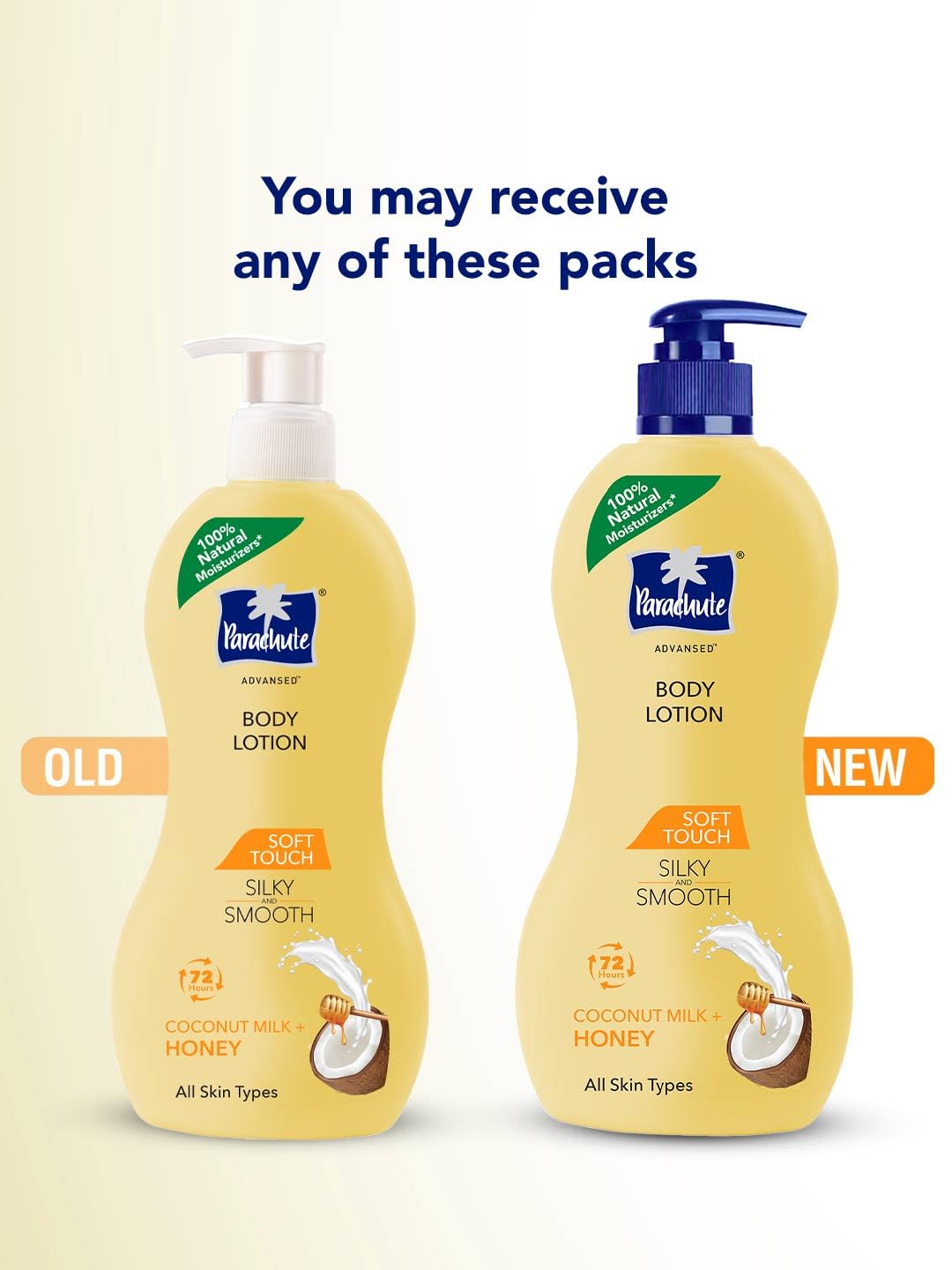 Parachute Advansed Soft Touch Body Lotion for Women & Men, All Skin types, 400ml |72h Moisturisation & Parachute Advansed Cocoa Repair Body Lotion, Intense Moisture, 400ml
