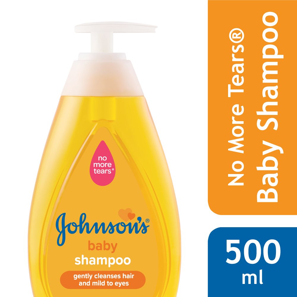 Johnson's Baby Lotion for New Born, 500ml & Johnson's Baby No More Tears Baby Shampoo 500ml