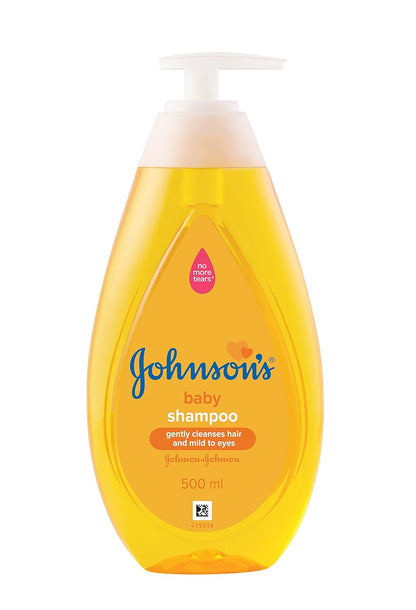 Johnson's Baby Lotion for New Born, 500ml & Johnson's Baby No More Tears Baby Shampoo 500ml